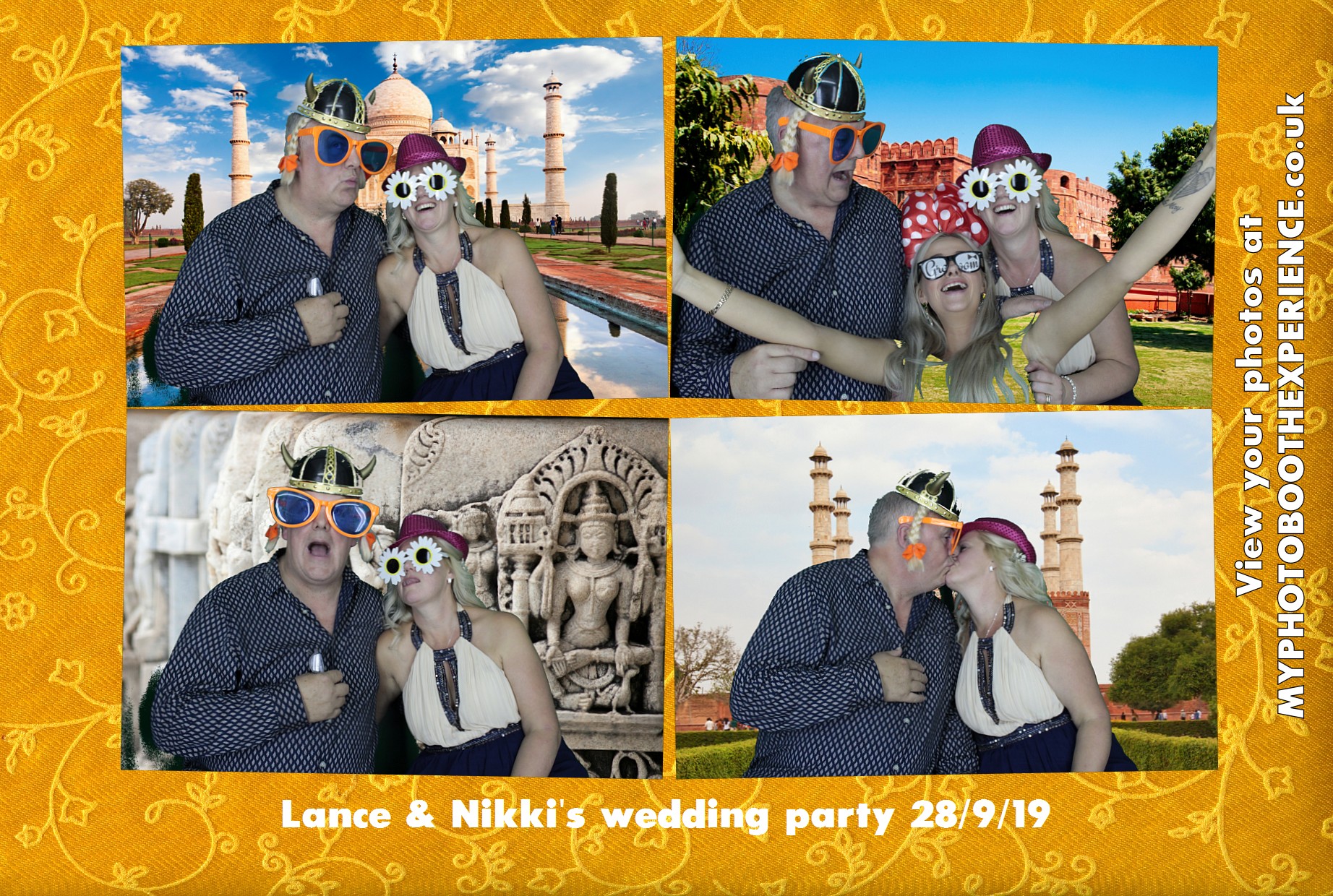 Nikki and Lance's Wedding | View more photos from the event at gallery.myphotoboothexperience.co.uk/u/MyPhotoBoothExperienceLtd/Nikki-and-Lances-Wedding
